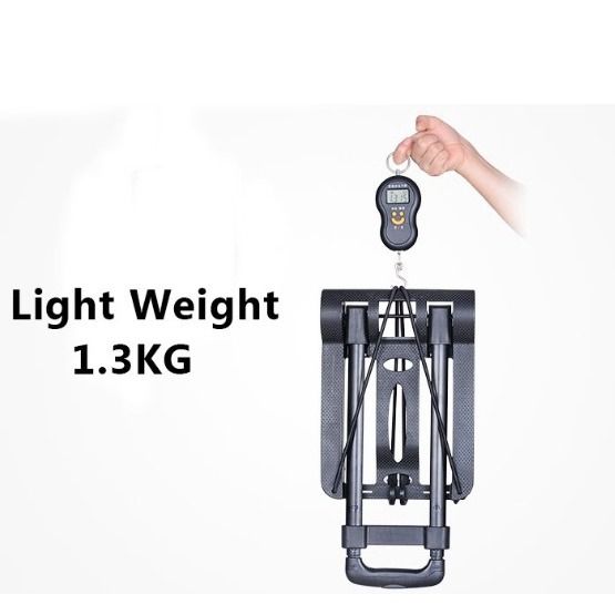 Foldable Shopping Trolley Supermarket Cart Wheels with 2 FREE ...