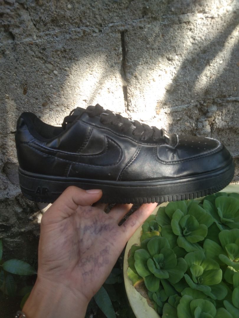 Black air force sale discount