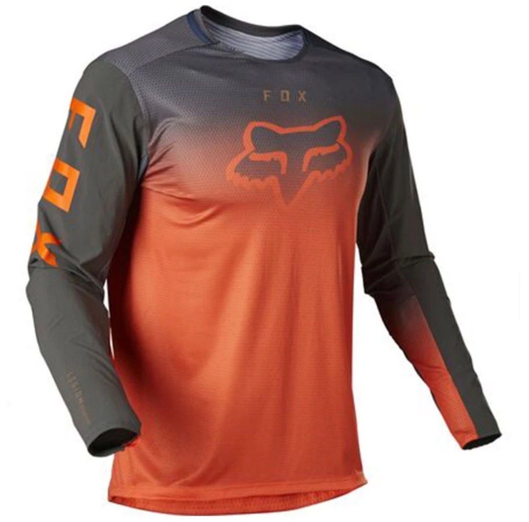 Long sleeve fox jersey clearance
