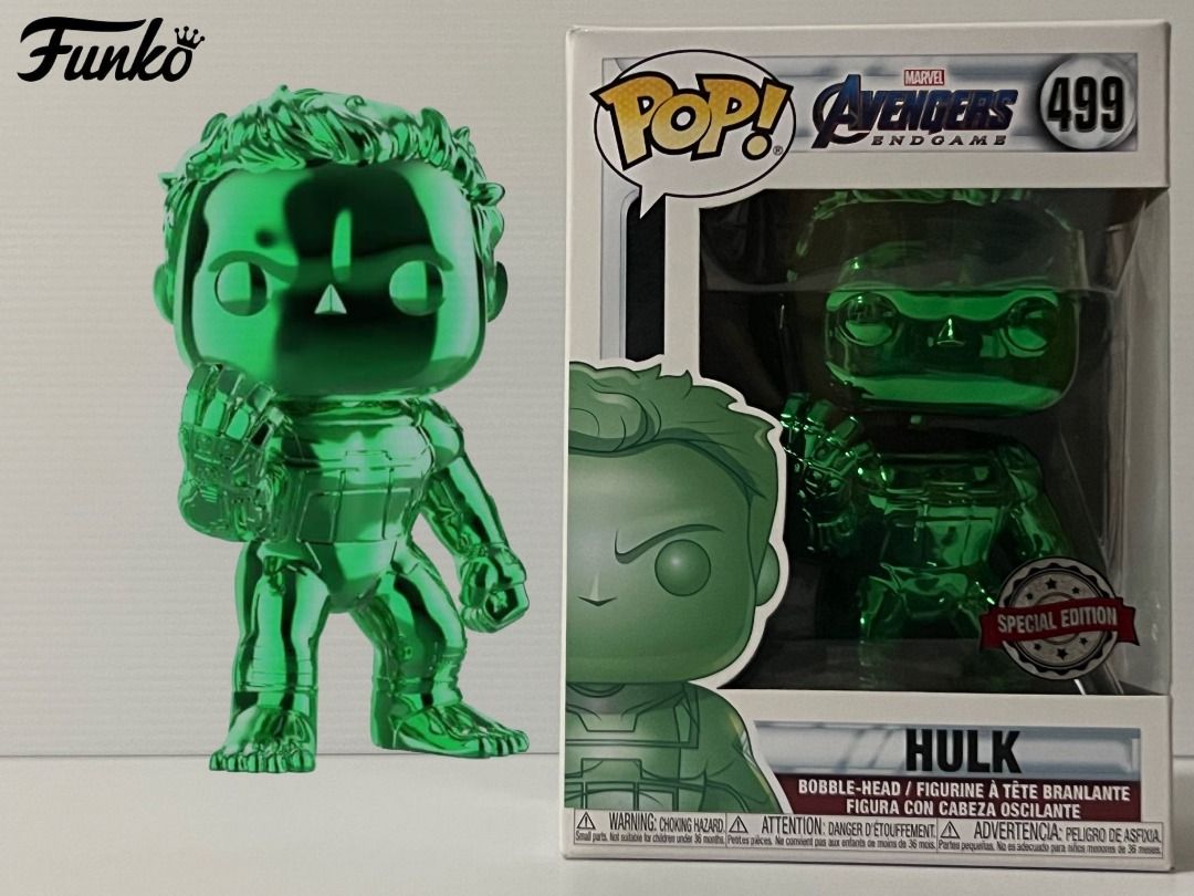 Hulk chrome funko pop hotsell
