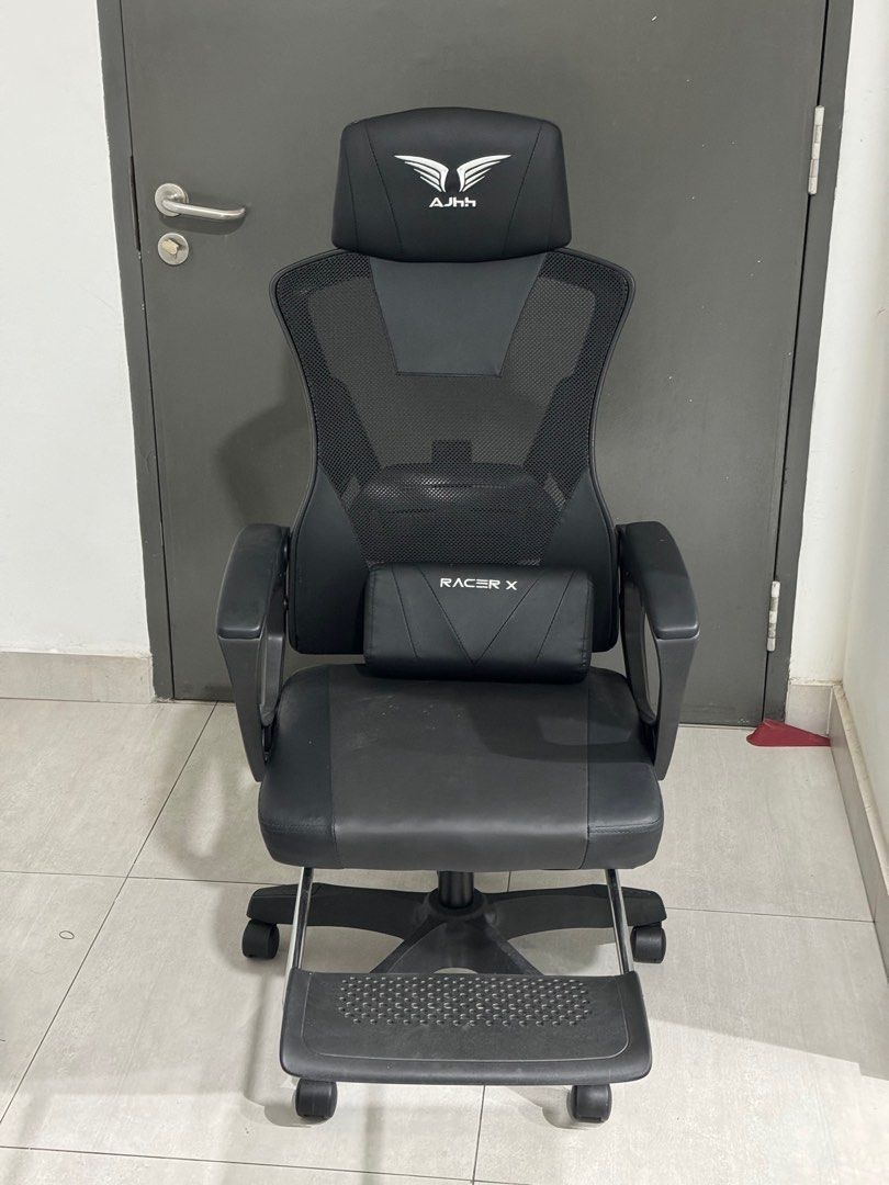 Racer x clearance gaming chair black