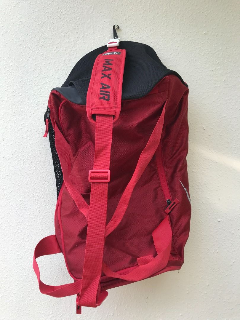 Red nike air bag store