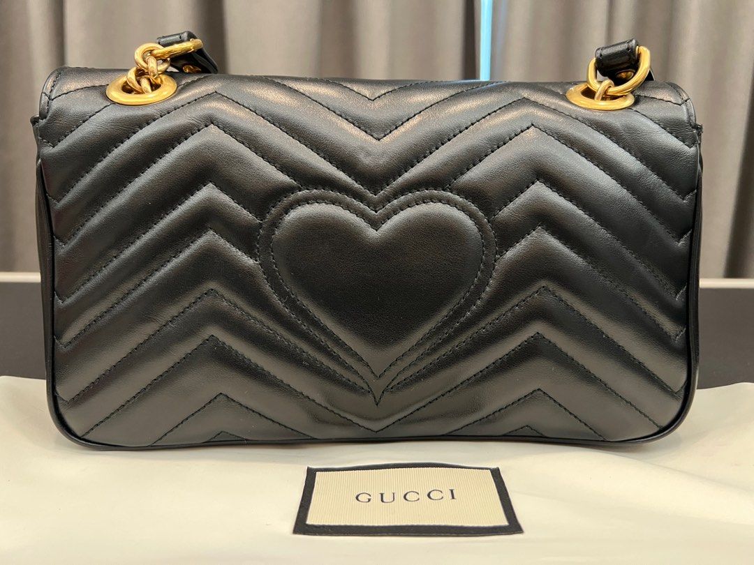 GG Marmont small quilted leather shoulder bag Luxury Bags