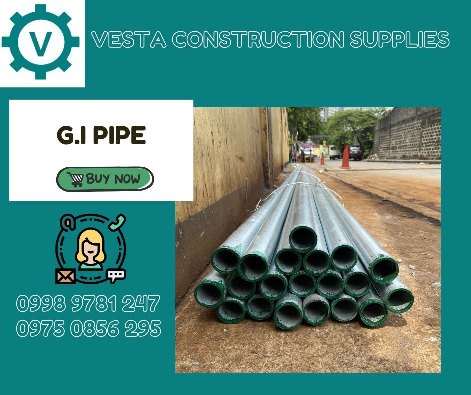 G.I PIPE, Commercial & Industrial, Construction & Building Materials on