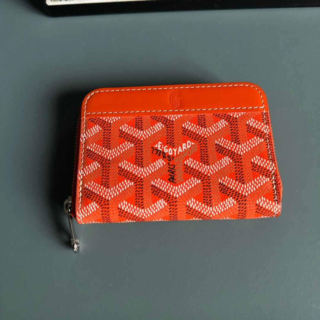 Goyard Matignon Mini Wallet Orange 【公式通販】