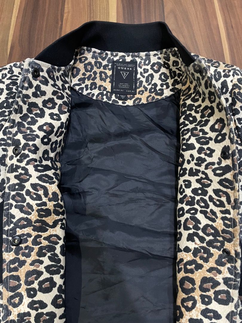 Guess leopard top print jacket