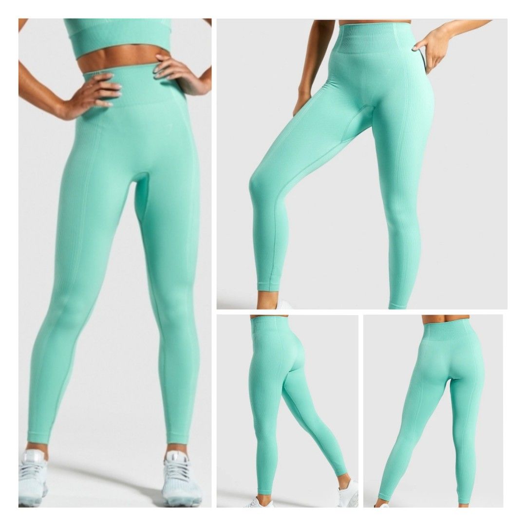 Gymshark Adapt Ombre Seamless Leggings in Blue Marl (S), Women's Fashion,  Activewear on Carousell