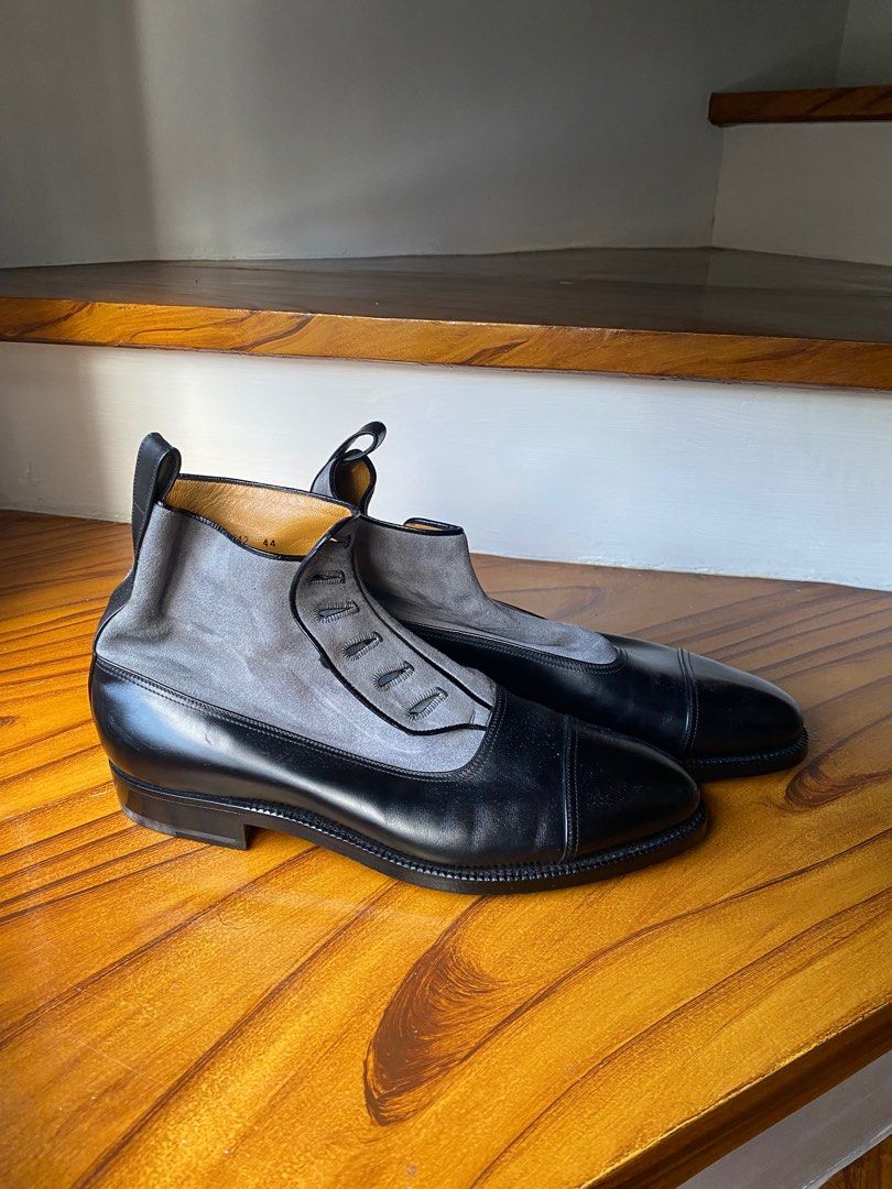 Handarbeit Boots (Category: Boots) located in Bulacan. Submitted by cedrick13 (Listing ID 1271090040, Image 2). Description: Handarbeit Boots Mens Pre-Loved came from Monaco, France Selling for only 23,000 NEGOTIABLE Mint Condition, Still in Good Shape (Can be sold with a Berluti Shoe Tree with an Additional 4000 pesos) Malolos, Bulacan Shipping via LBC, Meetups depends on Loc 0966-214-8891.
