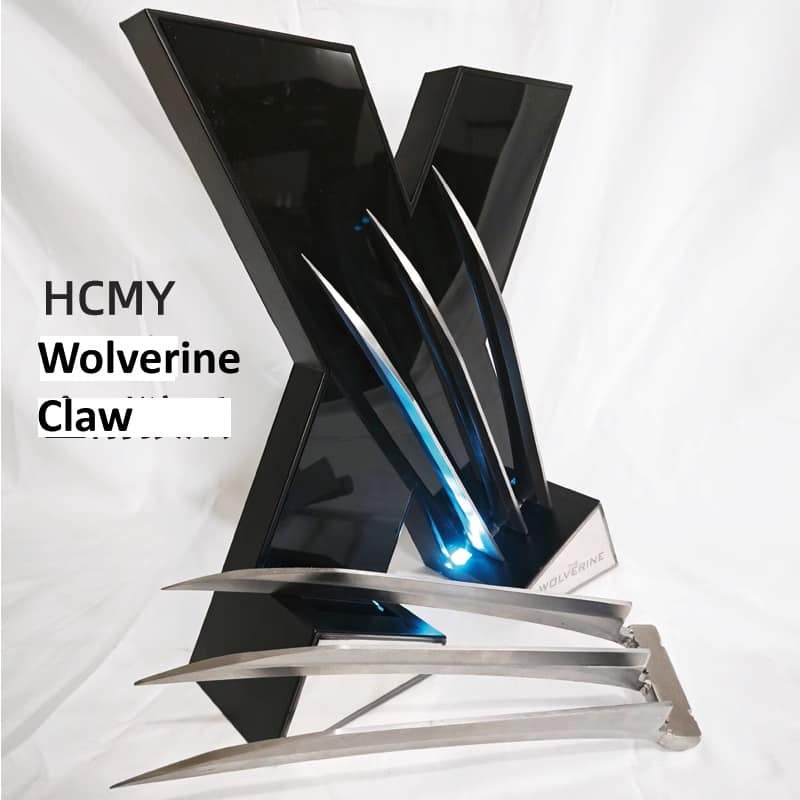 HCMY Marvel X-Men 1/1 Life Size Wolverine Metal Claw Display set ...