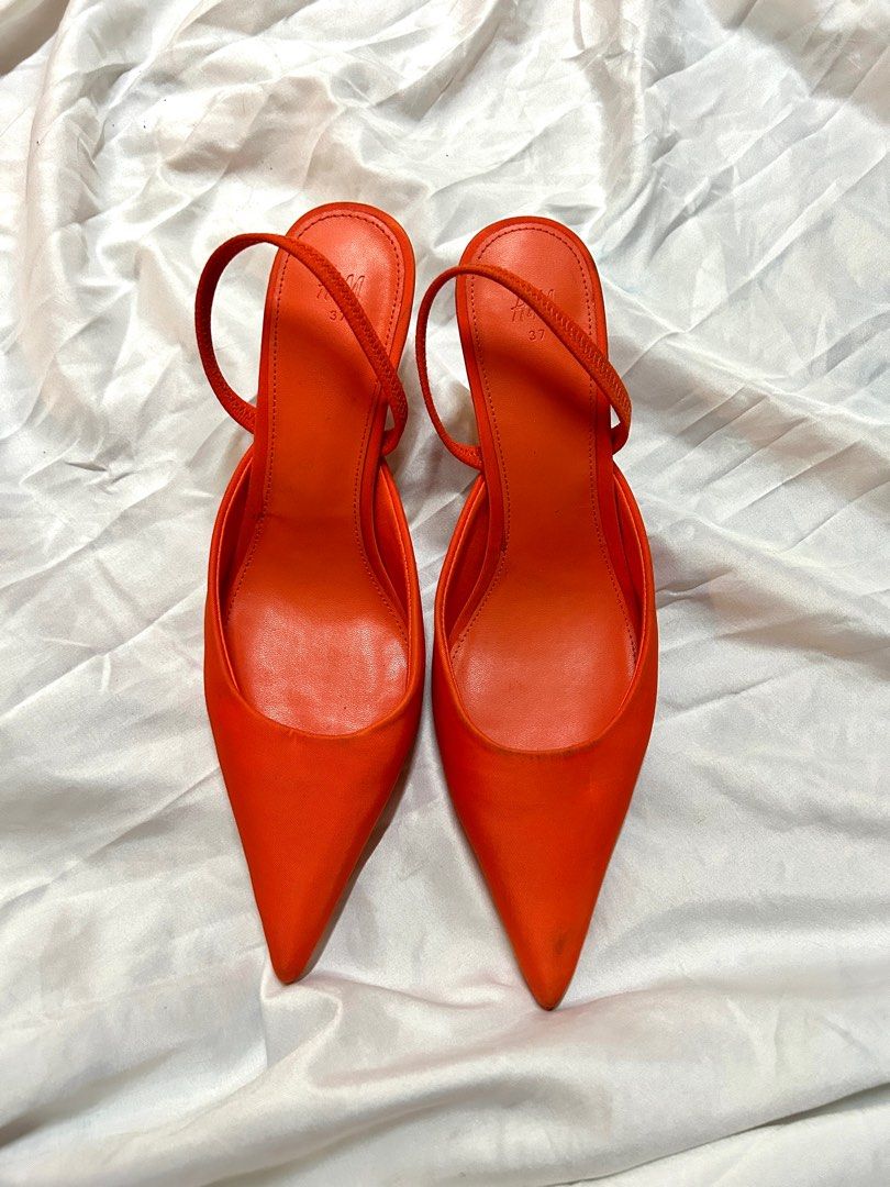 H M Pointed Heels Women s Fashion Footwear Heels on Carousell