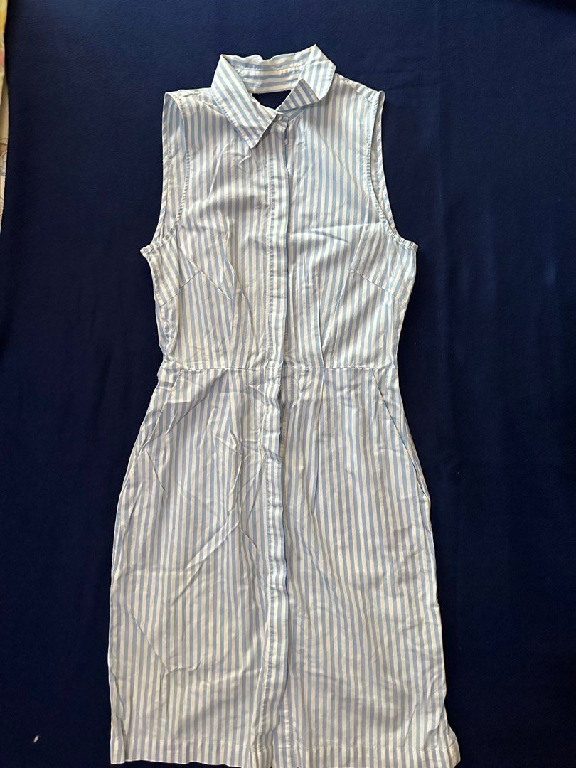 H&M Striped Dress (Category: Dresses) located in Taguig. Submitted by crnlarc (Listing ID 1271142481, Image 2). Description: Backless .
