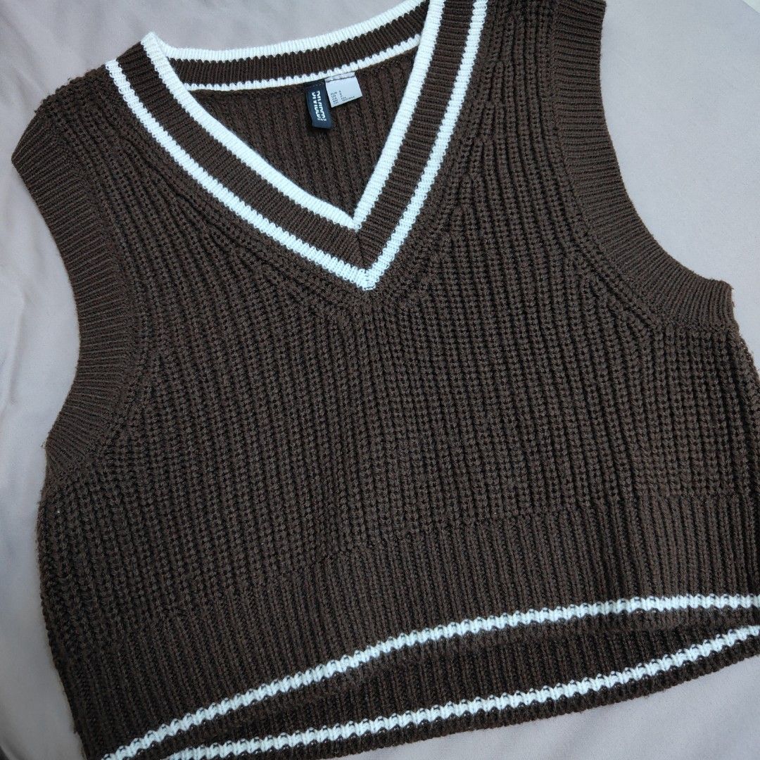 Sweater Vest Wool Vest Women's Clothing Knitted Womens Top 