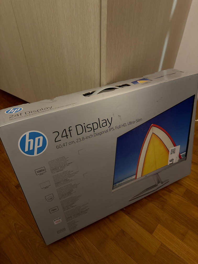 HP Monitor 24f, Computers & Tech, Parts & Accessories, Monitor Screens