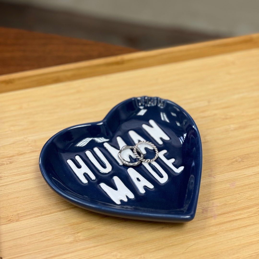 Human Made Heart Ceramics Tray 心心瓷碟, 傢俬＆家居, 家居裝飾 