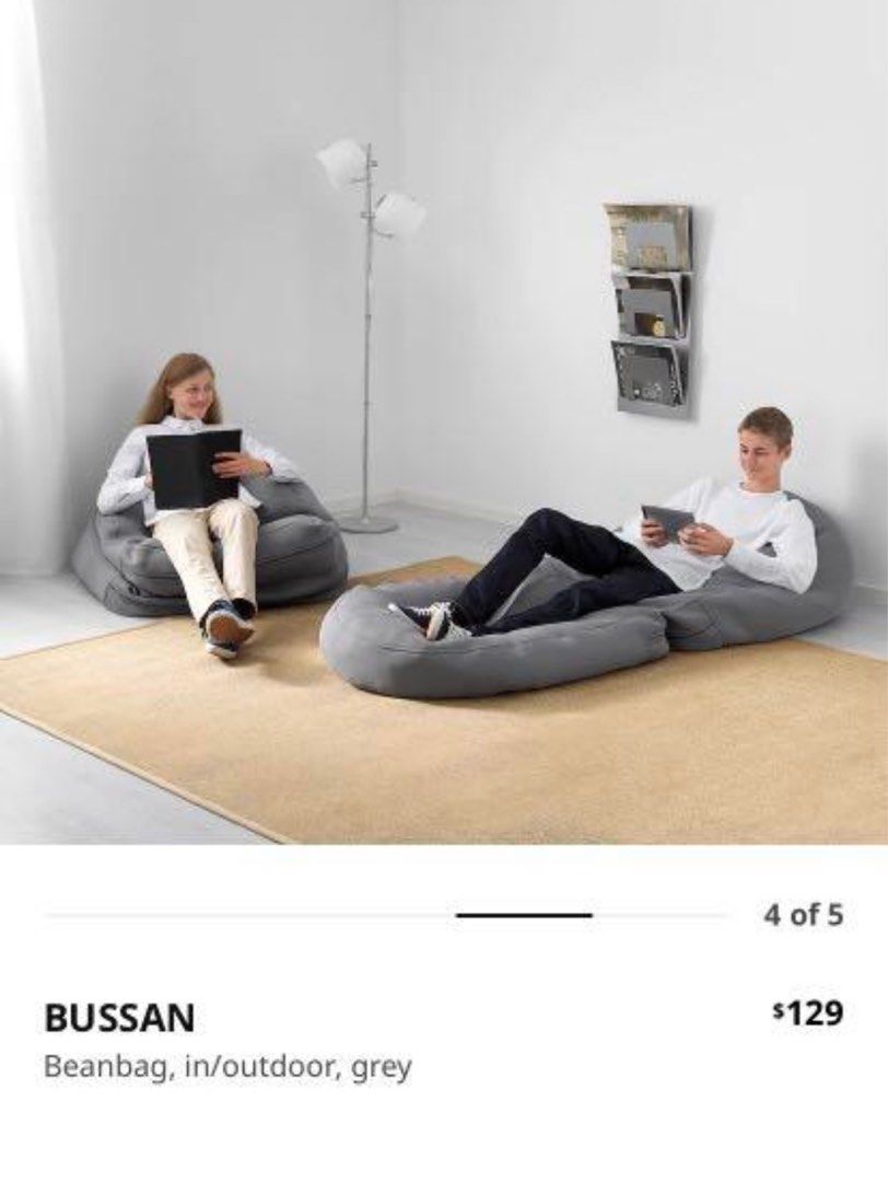 Ikea Bean Bag bussan, Furniture & Home Living, Furniture, Sofas on
