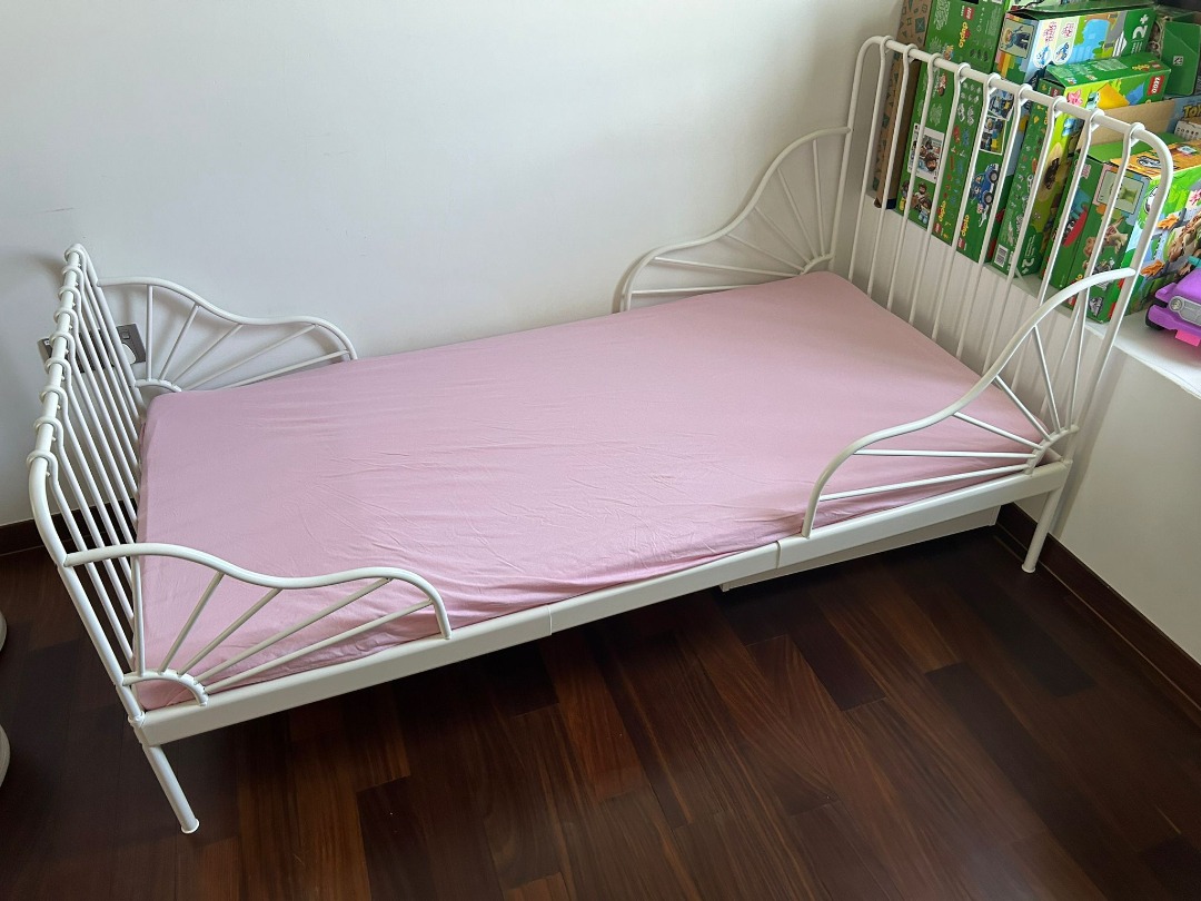 IKEA Minnen bed frame + Bed, Furniture & Home Living, Furniture, Bed