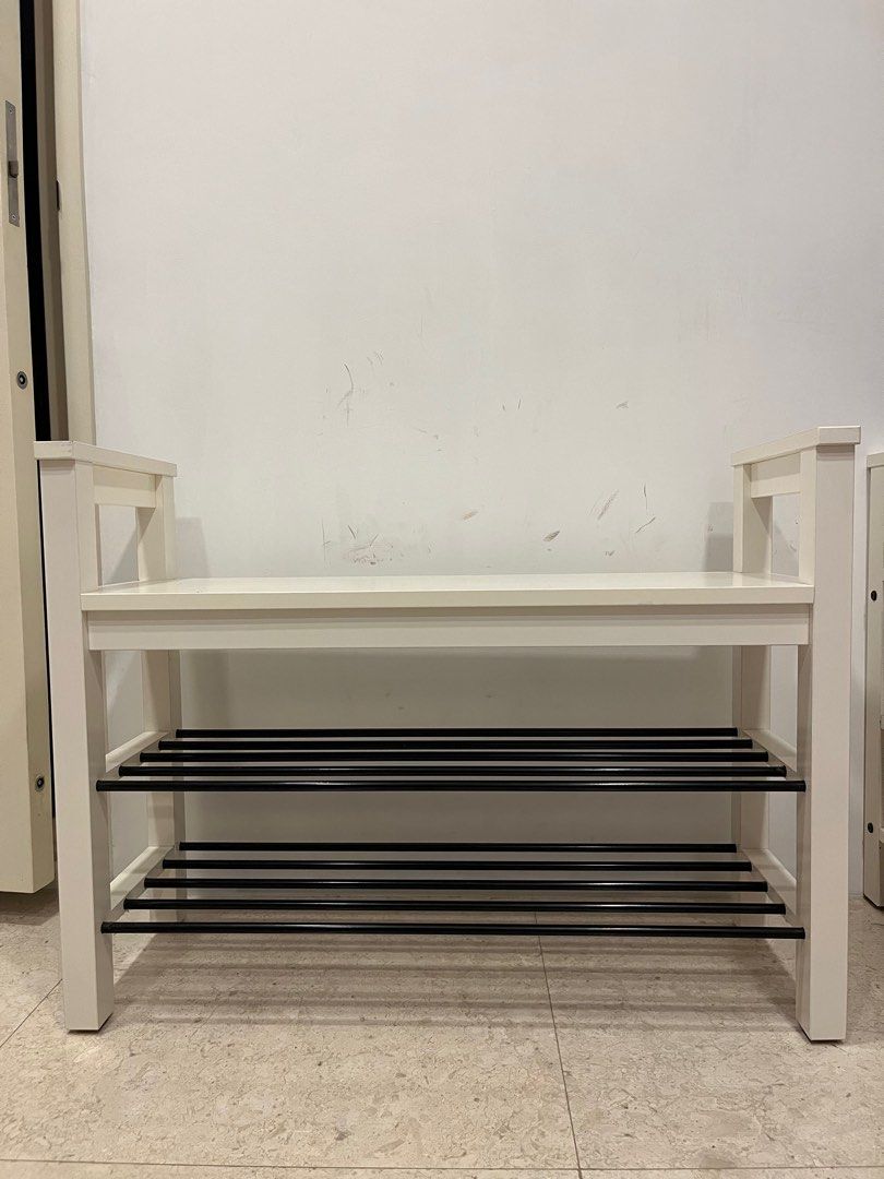 IKEA shoe bench Hemnes 2x Furniture Home Living Furniture