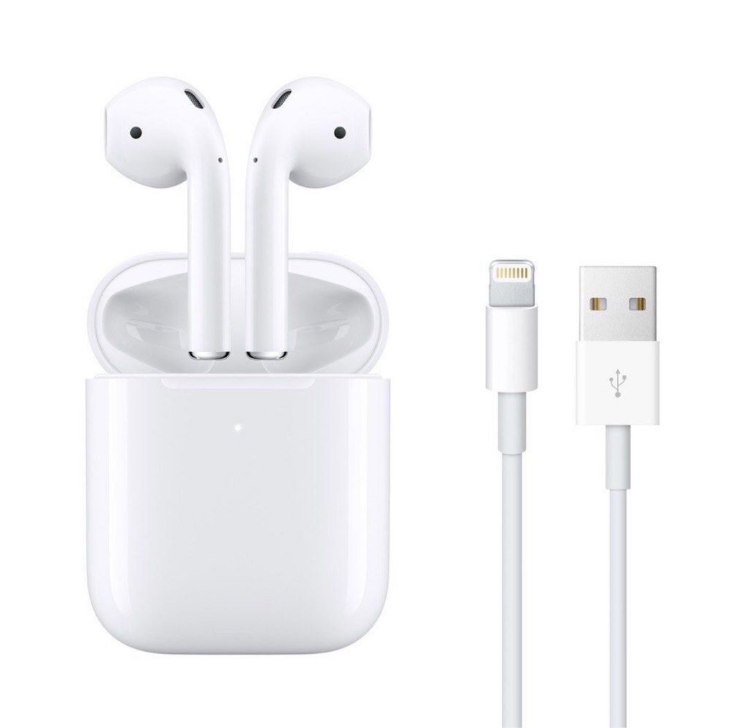 INSTOCK Apple AirPods Gen 2 2nd Generation Wired Charging Wireless Bluetooth Earphones Earbuds 1 Year Apple Warranty Free Delivery Audio Earphones on Carousell