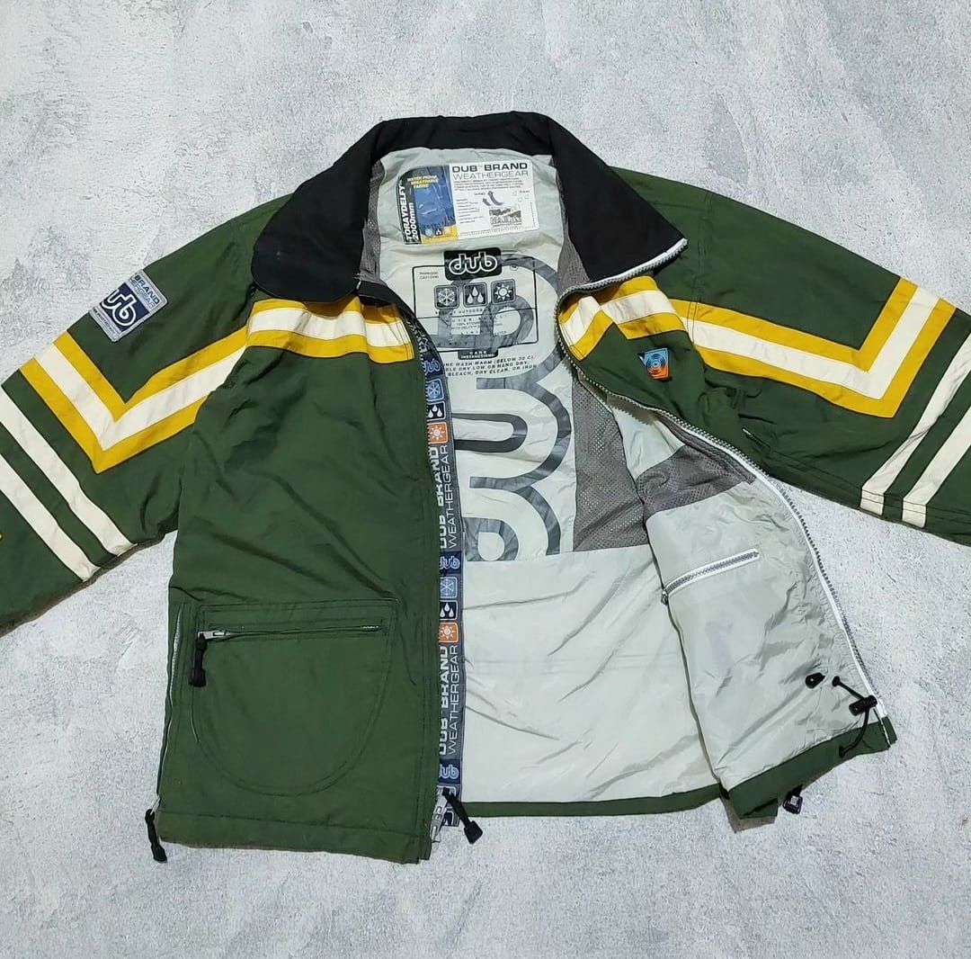 JACKET VINTAGE DUB WEATHERGEAR SKI OUTDOOR WINDPROOF COLORBLOCK 90 S UNISEX