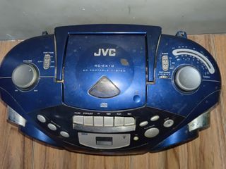 JVC Cassette and CD player