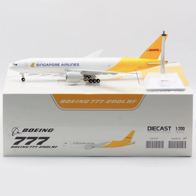 JC WINGS) Singapore Airlines DHL Boeing 777-200F 9V-DHA