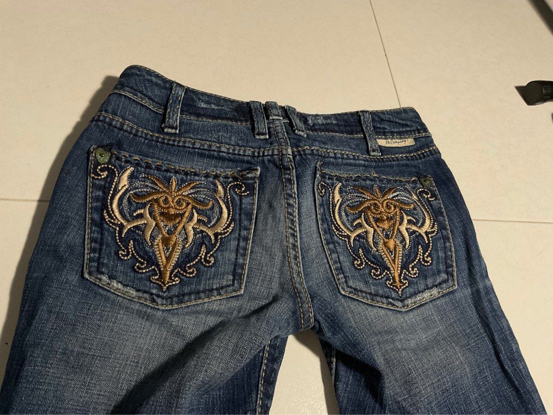 J Company Vintage jeans with Rare embroidery