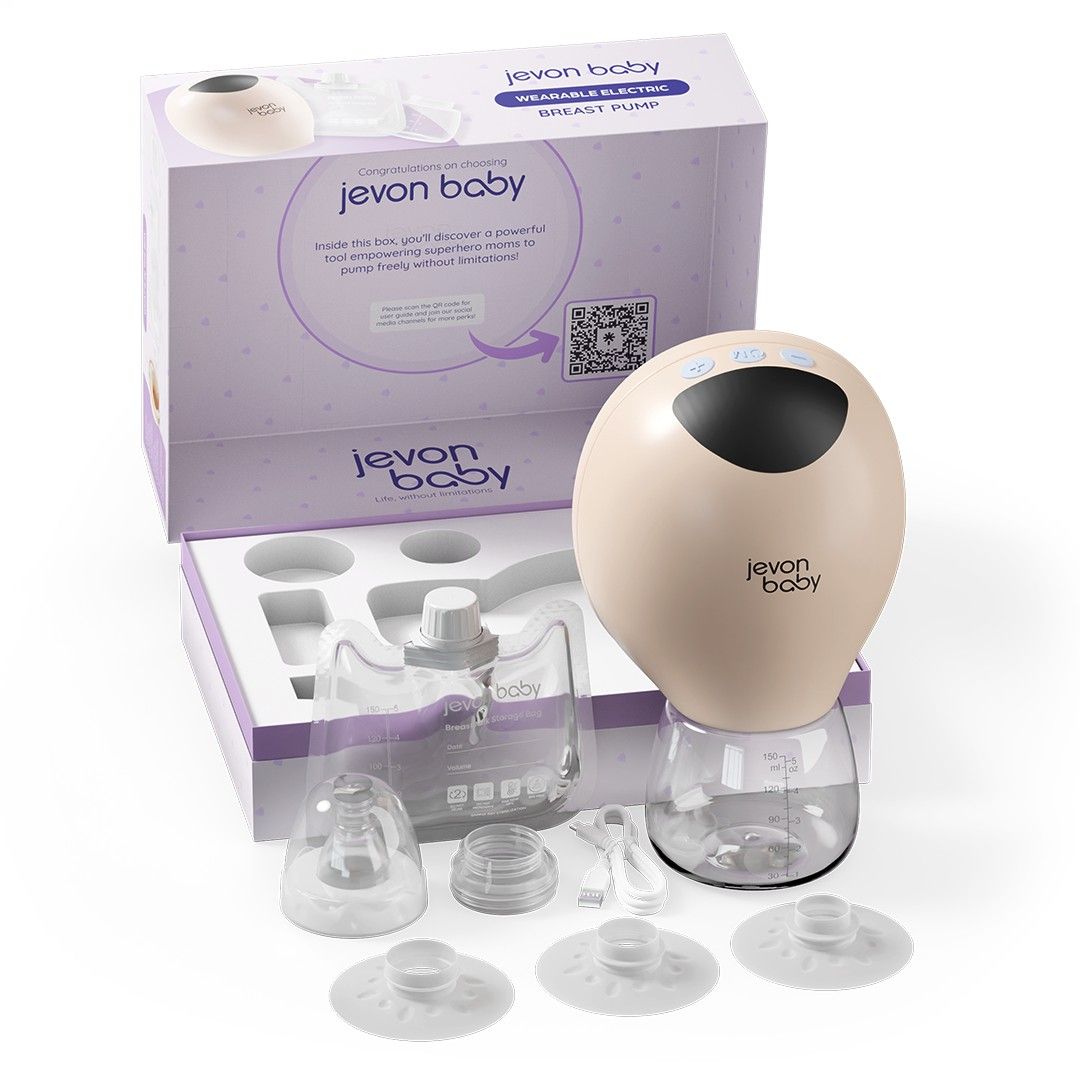 Jevonbaby Breast Pump Babies Kids Nursing Feeding