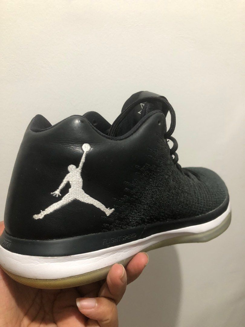 Jordan 31 Low Black White Men s Fashion Footwear Sneakers on