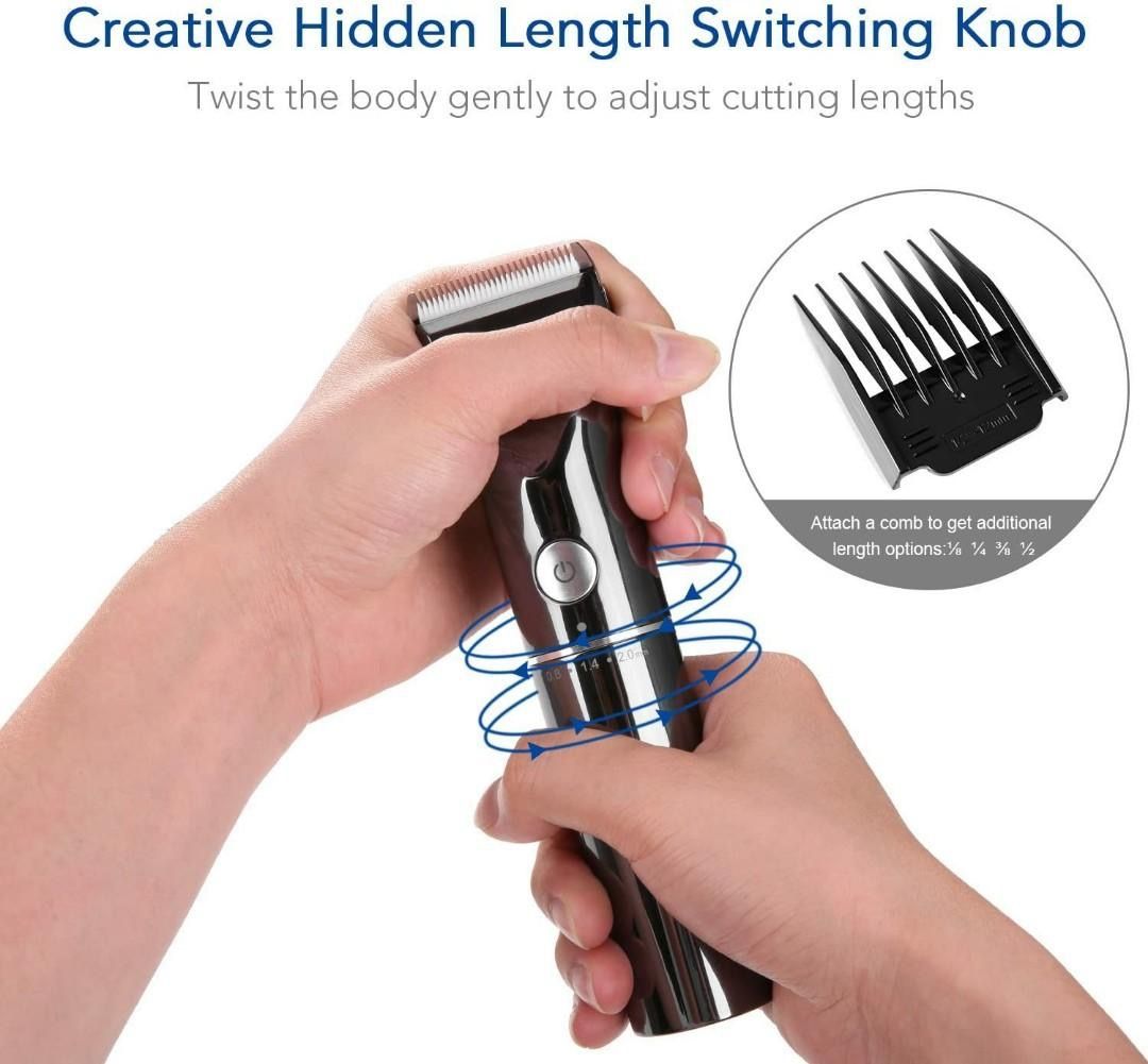 Kebor Hair Clipper Set for Men kids pets, Kebor Electric Cordless LED ...