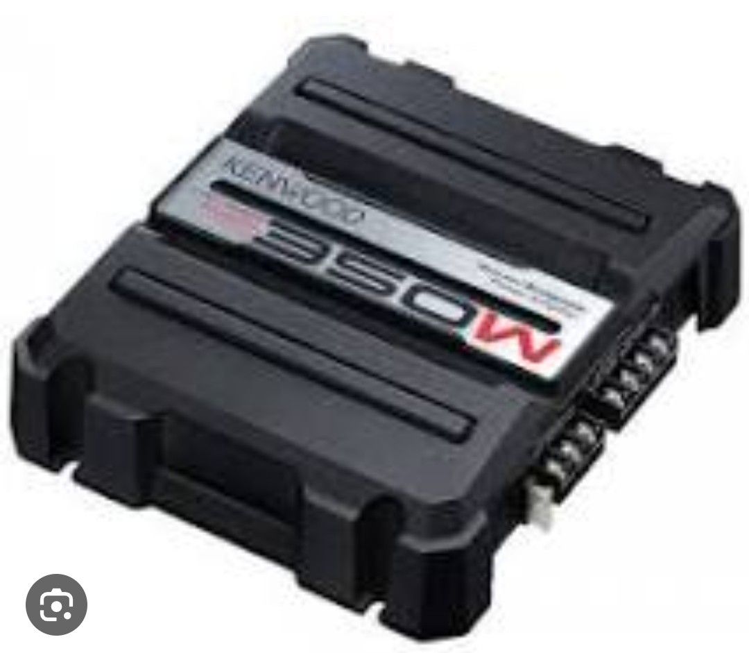 Kenwood Power Amplifier Kac 5203 & Speaker, Audio, Soundbars, Speakers & Amplifiers on Carousell