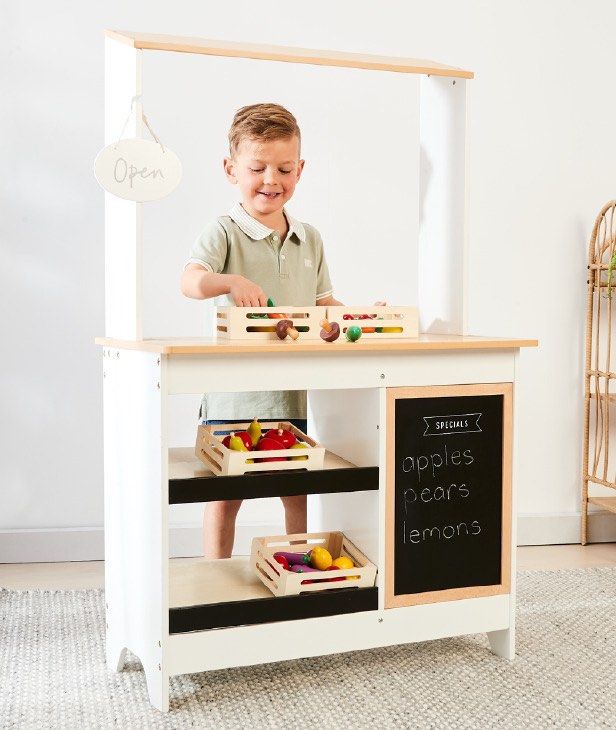 K mart 30 Piece Wooden Market Stall big