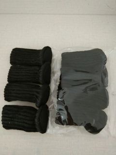 SG] 8pc Skinny Grey. Black. Brown. Chair Socks Chair Leg Floor