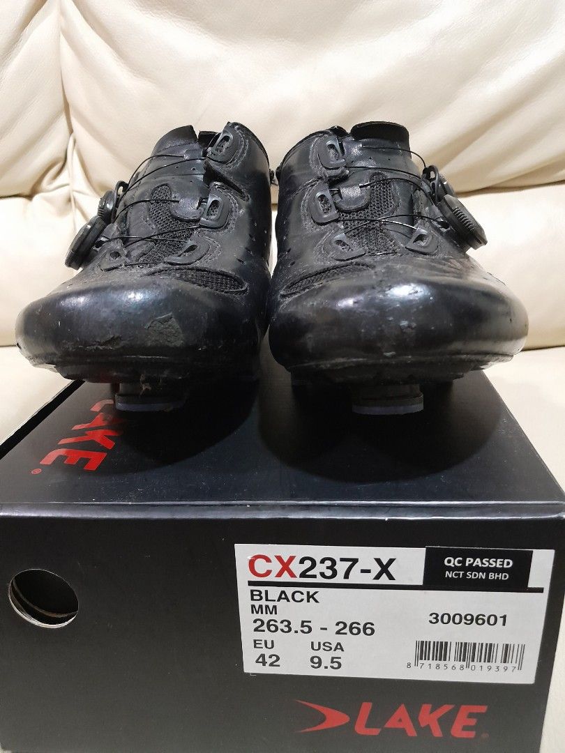 Lake CX237 X CX 237 Wide Cycling Shoes 42 Sports Equipment