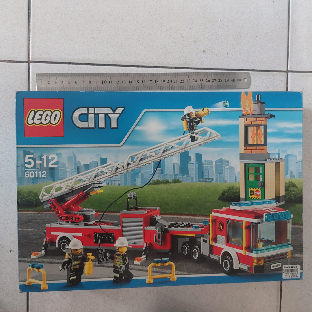 Lego fire truck 60112 store