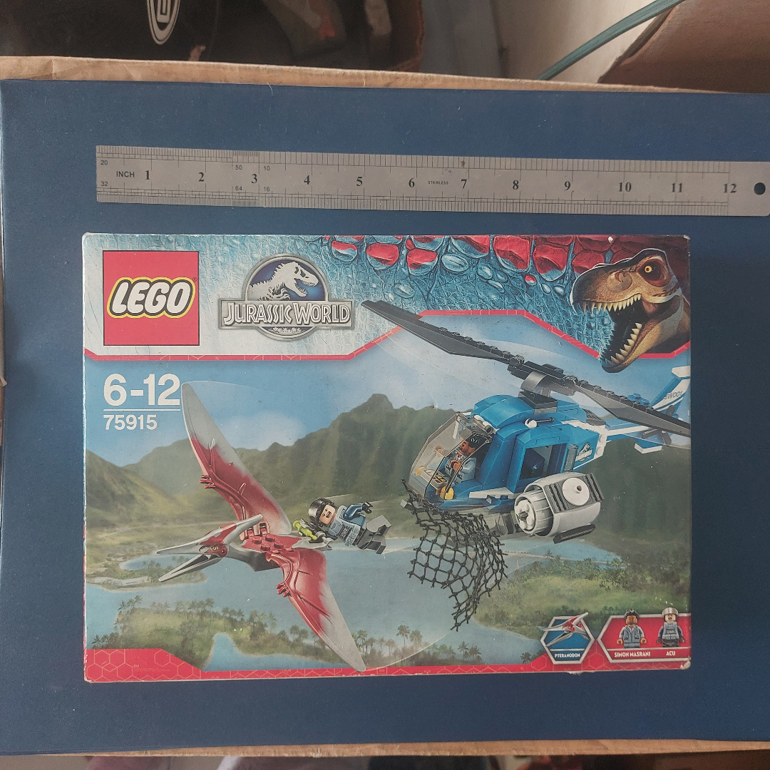 Lego Jurassic World Pteranodon Capture 75915 Helicopter Hobbies And Toys Toys And Games On Carousell 