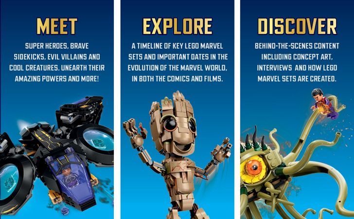 Lego clearance marvel encyclopedia