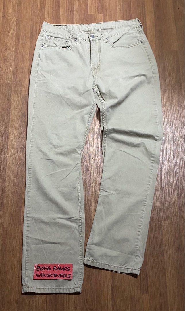 Levi 514 deals khaki jeans