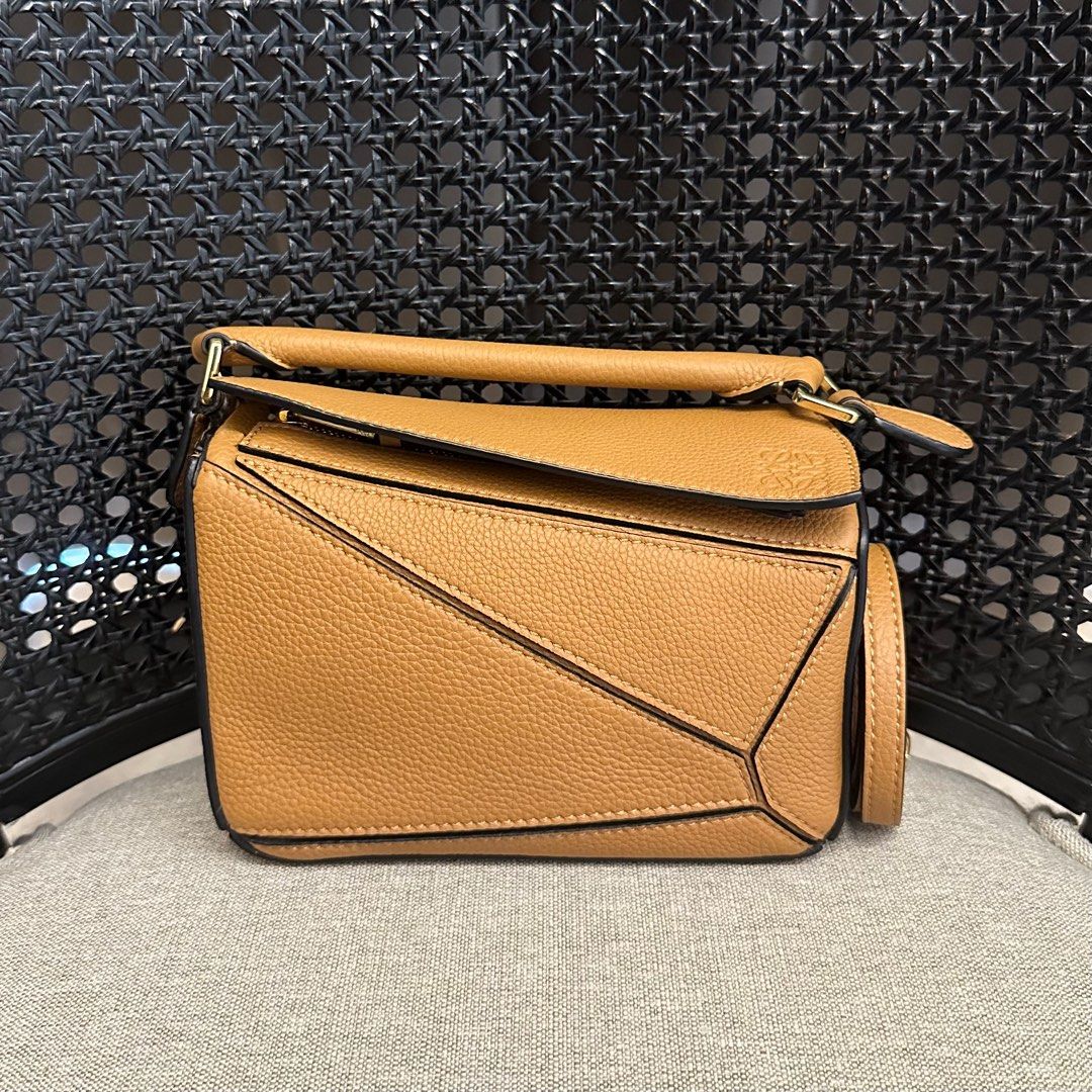 Loewe puzzle bag light caramel cheap