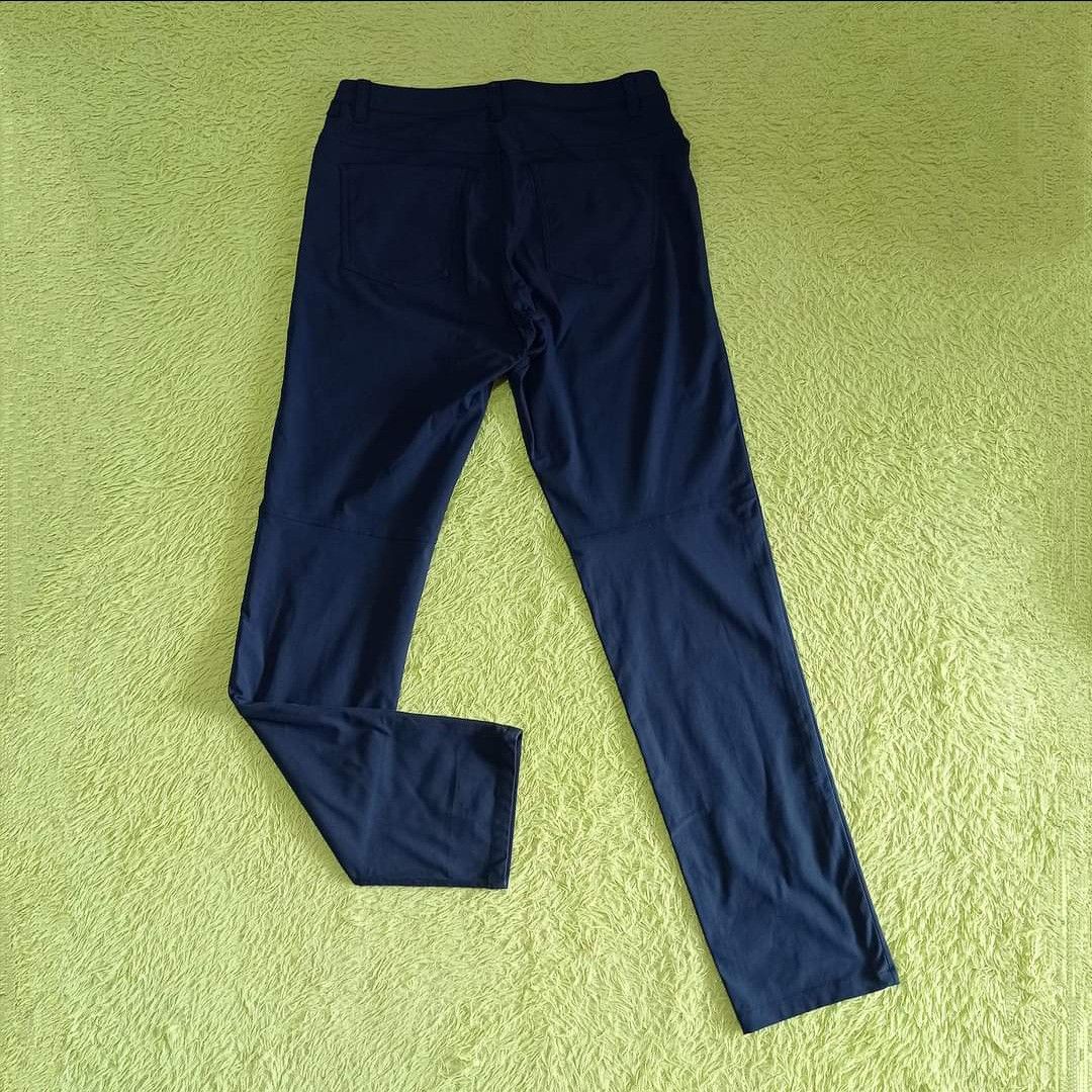 LULULEMON ABC PANT CLASSIC *34 NAVY- CELANA SPORT PRIA (4680), Olah Raga,  Baju Olahraga di Carousell