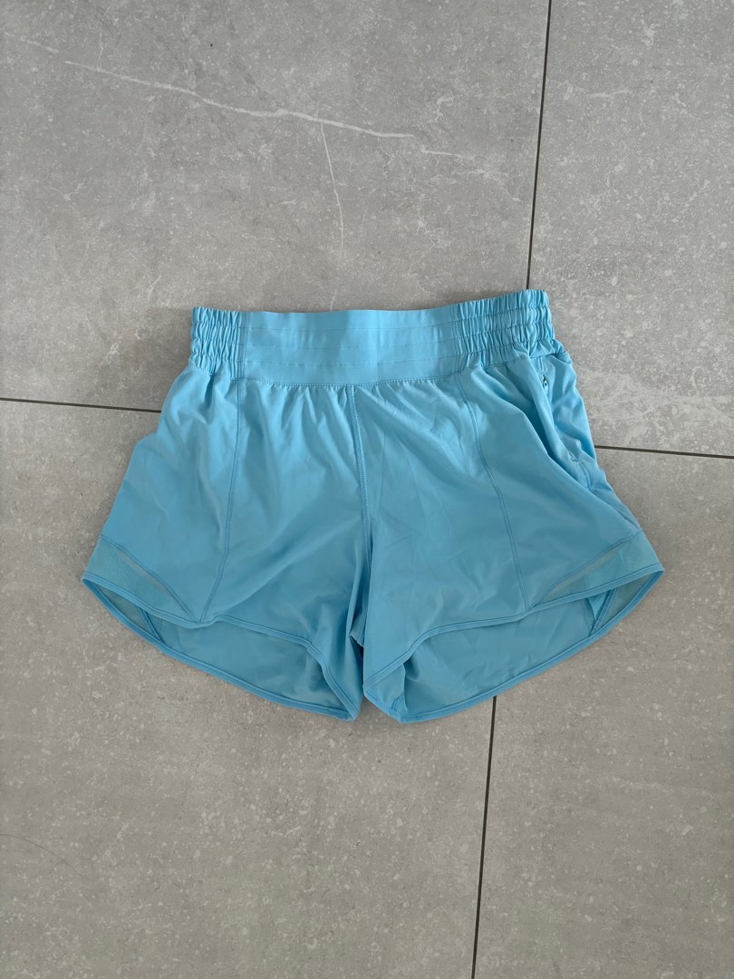 Stylish NWT Lululemon Hotty Hot Shorts in Gatsby Blue