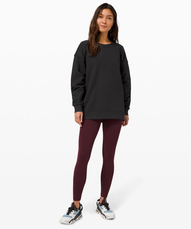 Lululemon Perfectly Overaized Crew Sweatshirt {Pink Savannah} 6 in