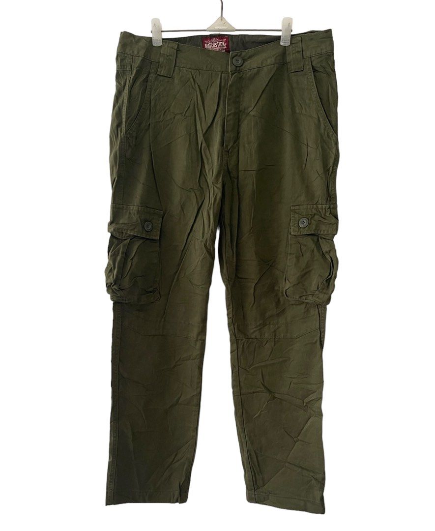 Matchstick Cargo Pant Army style