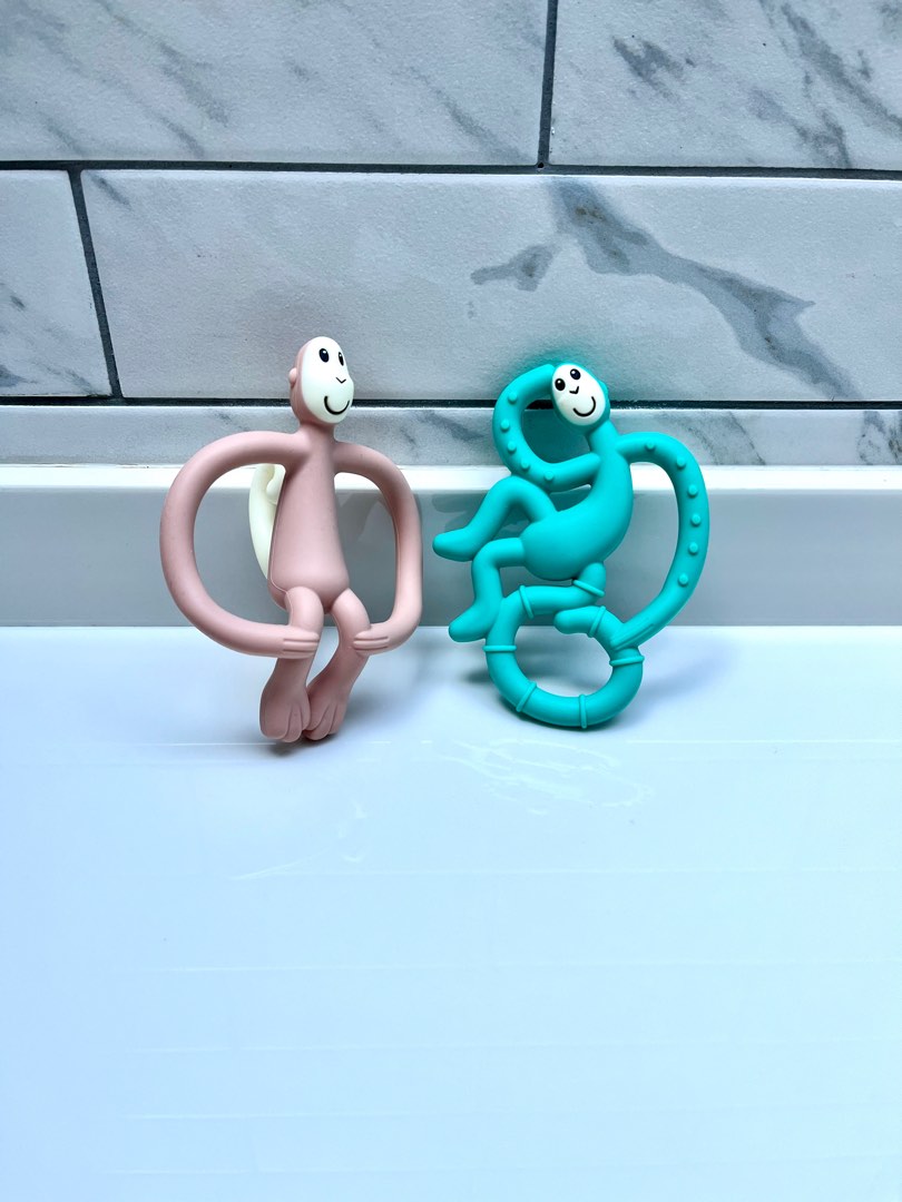 Matchstick monkey teether
