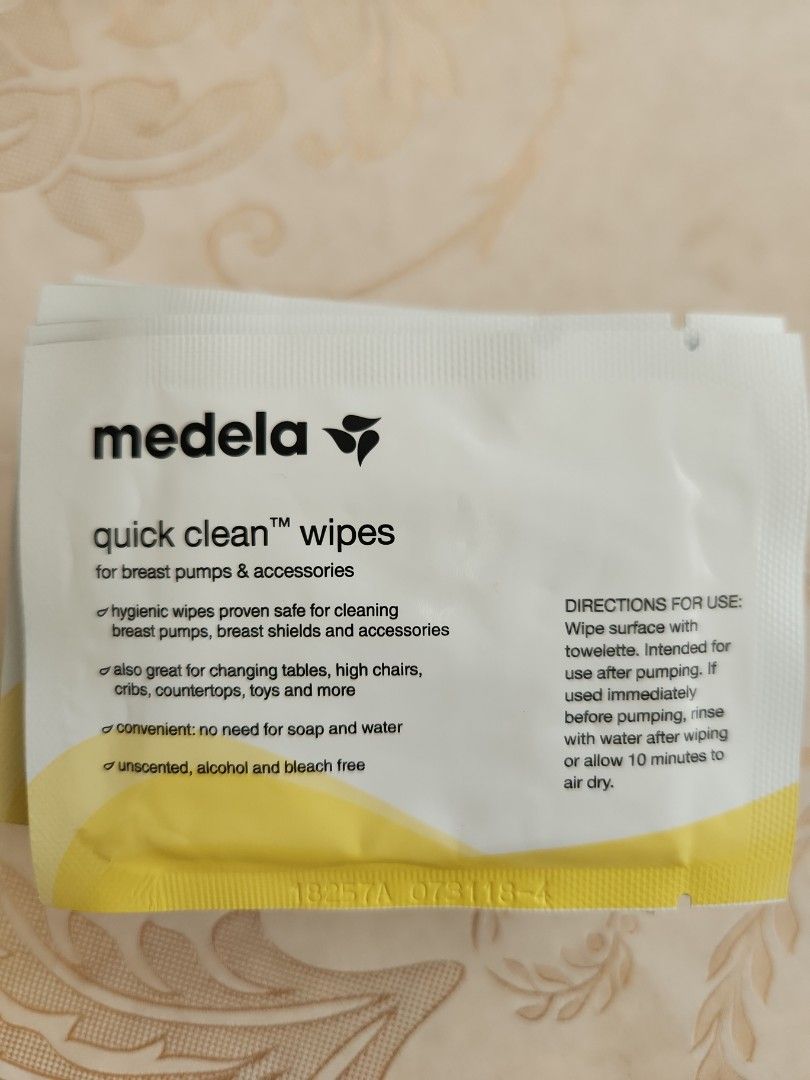 Medela breast shop pump wipes