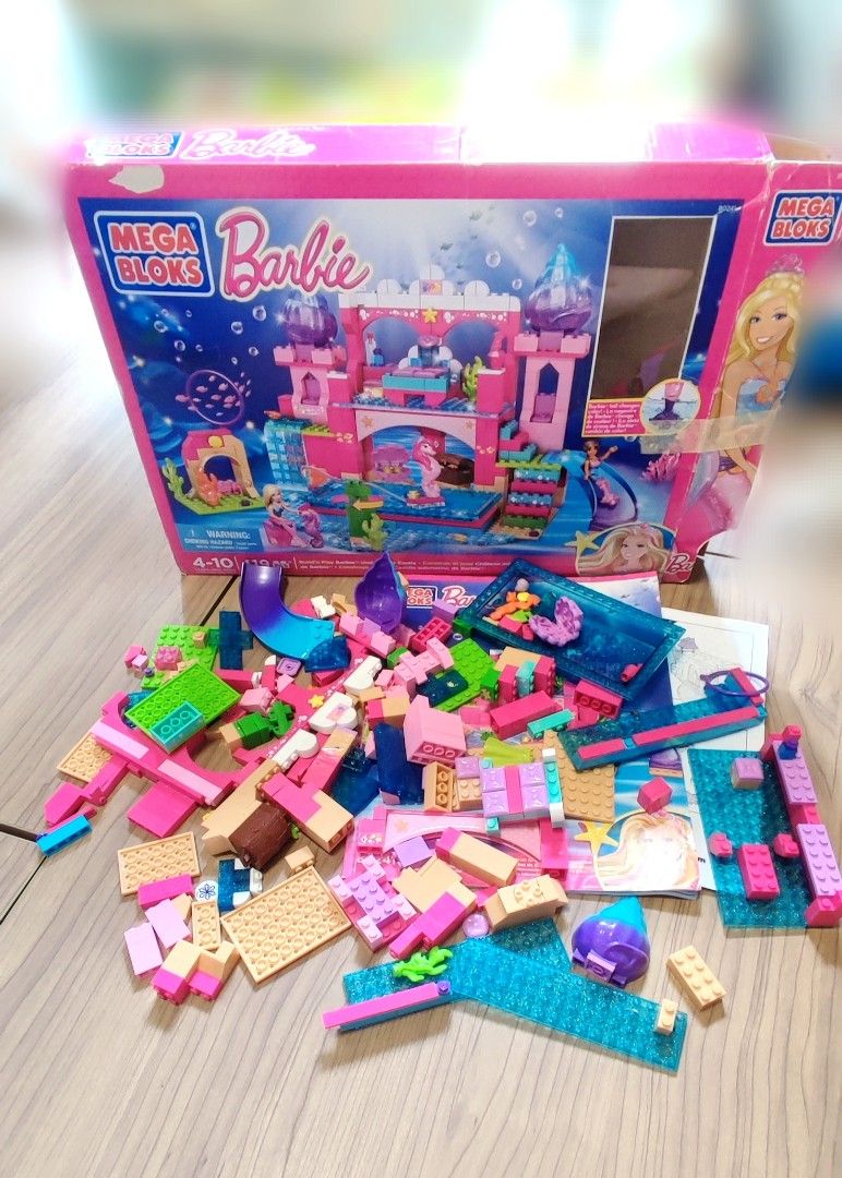 MEGA Bloks Barbie kids lego play