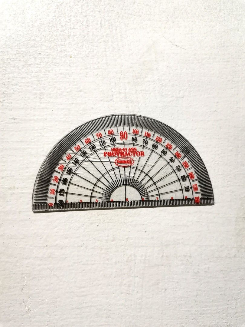 Stainless Steel Ruler |Alphabet Template| Protractor (Set 3 in 1 ...