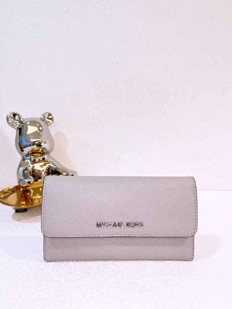 Pearl kerst gray michael kors wallet