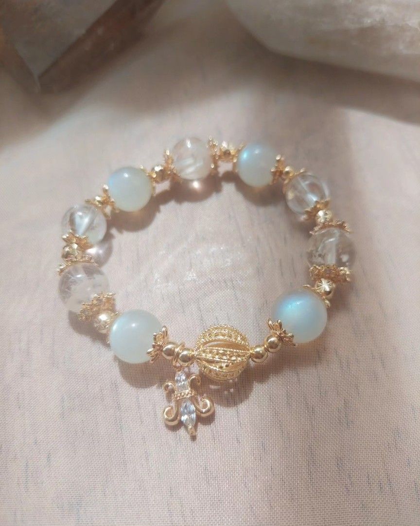 Rainbow quartz bracelet on sale