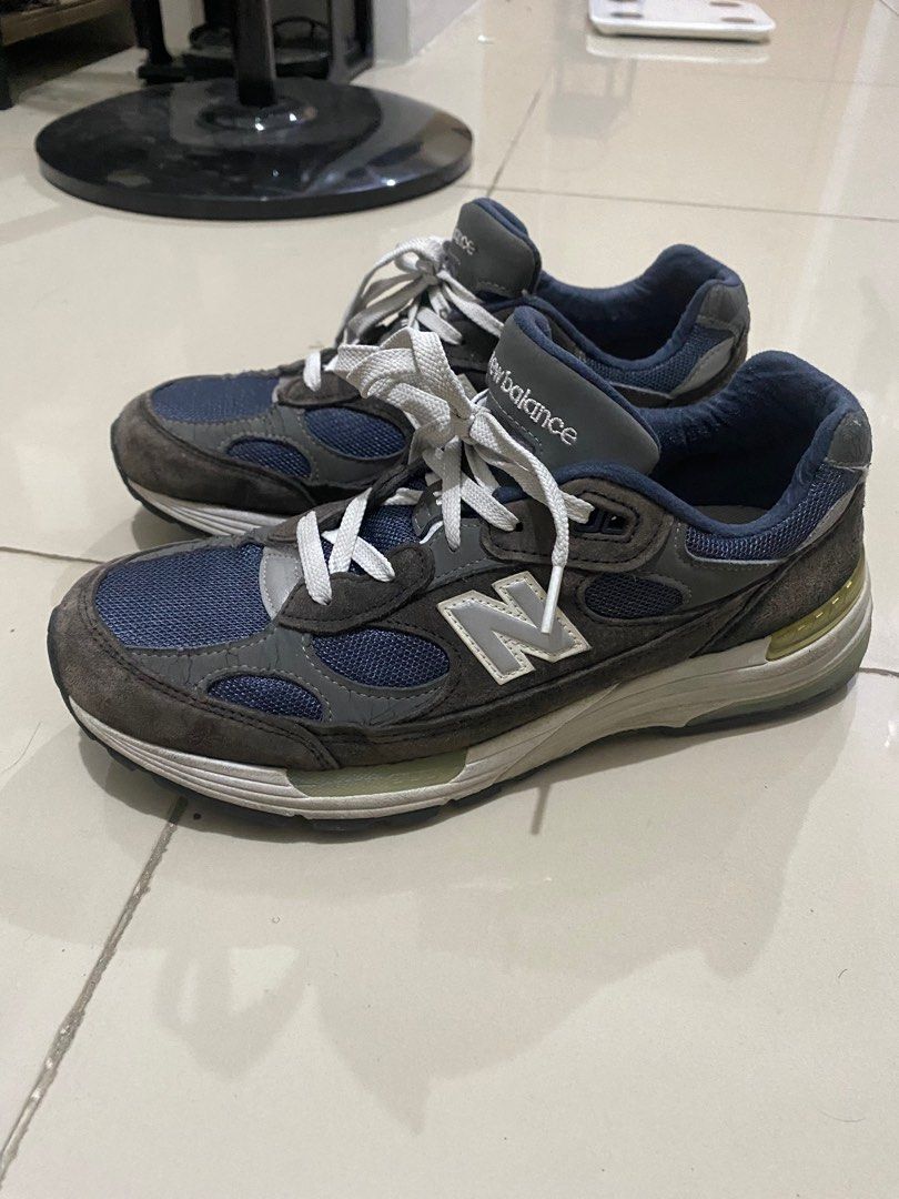 Retro 992 New Balance 992 Vintage Navy Gray Colorway, Men's Fashion, Footwear ...