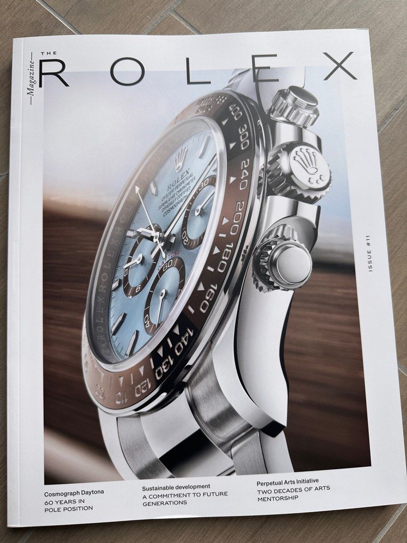 Rolex magazine issue 6 top